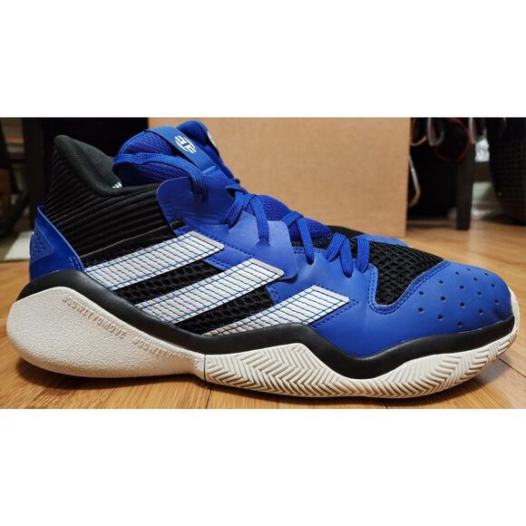 Adidas Men\'s Sz 13.5 Harden Stepback Blue Goat Basketball Shoes Sneakers EG2769 main image 5